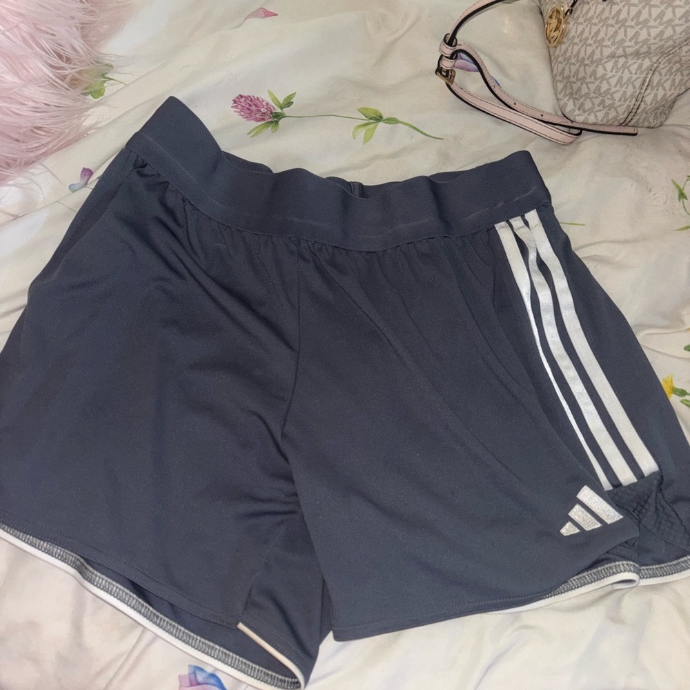 Adidas Women's gray shorts